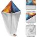 Super Absorbent Blue Red Fire Dragons Hair Towel 2 Pack | Quick Dry Hair Turbans for Women & Girls - Buy Online on GoSupps.com