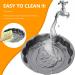 Alipis 1pc Cake Mold Cake Pan Baking Pans Cupcakes Carbon Steel Baking Pan Non-Stick Mold Pie French 19.5X19.5X4CM Grey - Buy Online on GoSupps.com