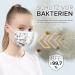 Small Floral 50-pc German-Made Type IIR CE Certified Medical Face Masks - 99.78% BFE - Disposable Surgical Masks - Buy Online on GoSupps.com