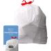 Amazon Basics Flextra Tall Kitchen Drawstring Trash Bags - 13 Gallon, 50 Count - Buy Online on GoSupps.com