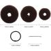 9 Pieces Donut Bun Maker Hair Bun Maker Bun Maker Bun Maker Ring Style with 12 Pieces Hair Bands and 32 Pieces Hair Pins (Black Brown Beige) - Buy Online on GoSupps.com
