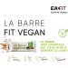 LA BARRE FIT EAFIT | Chocolat/Amande Vegan| 33% de proteine - 98 Kcal par barre prot in e - Riche en prot ines - Faible en sucres - Riche en fibres |Musculation fitness sport | Pr sentoir de 32 barres Chocolat Amande 32 barres - Buy Online on GoSupps.com