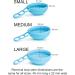 MOONTHLIES Reusable Menstrual Disc | Period Disc with Removal Loop Stem - Blue - Pack of 2 - Buy Online on GoSupps.com