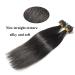 Bonding Extensions | 100% Remy Human Hair U-Tip Extensions - 0.5g/Strand 200 Strands Black #1 50 cm (100g) - International Shipping Available - Buy Online on GoSupps.com