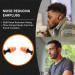 2 Pair Banded Silicone Shooting Ear Plugs - Reusable Construction Hunting Ear Protection - Buy Online on GoSupps.com