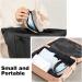 White Hydrangea Menstrual Cup & Pad Storage Pouch | Portable Feminine Menstruation Bag - Color 1 - Buy Online on GoSupps.com