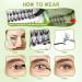 DIY Lash Cluster Kit - 400 Pcs D Curl 3D Eyelashes Lightweight Reusable Wispy Extensions Easy Home Application (30D & 40D) - International Shipping Available - Buy Online on GoSupps.com