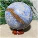 Blue Flower Agate Druzy Natural Stones Crystals Balls Gemstone Geode Sphere Aesthetic Room Decor Home 1pc (Color : 360-370g) - Buy Online on GoSupps.com