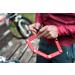 Abus Bordo Lite 6055k SH Folding Lock - Extra-Light 85 cm Bicycle Lock with Bracket | Security Level 7 - Red - Buy Online on GoSupps.com