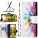 VQWQ Mobile Phone Case for Redmi Note 12 Pro & Xiaomi Poco X5 Pro - Protective Leather Flip Cover with Zipper Card Holder - Sunflower Design - Buy Online on GoSupps.com