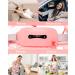 Heating Pads for Cramps - Latumab Cordless Portable Menstrual Heating Pad | Fast Relief with 3 Heat Levels & Massage Modes | Back or Belly Heating Pad - Ideal Gifts for Women - Buy Online on GoSupps.com