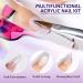 Acrylic Nail Kit - White Polymer Set for Salon-Quality Extensions | DIY Nail Art Starter Kit with Acrylic Powder and Liquid - Buy Online on GoSupps.com