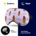 Midsummer Cicada Sleep Mask - Adjustable Eye Cover for Sleeping, Blocking Light - Men and Women - Ideal for Night, Travel, Nap - Buy Online on GoSupps.com