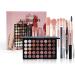 Joyeee 40 Colours Eyeshadow Palette Makeup Gift Set Combination with Mascara Eyebrow Pencil Eyeliner Cosmetic Brushes Essential Starter Bundle for Women Girls Portable Eye Makeup Beauty Travel Set Type-D - Buy Online on GoSupps.com