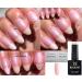 Bluesky Beau Pearlescent Sheer Pink Veil 80513 Nail Gel Polish UV LED Soak Off 10ml