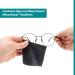 Rietlow 8 Premium Microfiber Glasses Cleaning Towels - High Quality 20cm x 20cm - Optician Quality Glasses Cleaner - Buy Online on GoSupps.com
