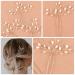 Elegant Pearl Flower Bridal Hair Clip - Metal Wedding Hair Jewelry for Women - Buy Online on GoSupps.com