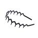 KALIYOTO Set of 2 Black Plastic Sharks Tooth Hair Comb Headband - Zig Zag Design - Buy Online on GoSupps.com