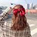 Andelaisi Vintage Bow Hair Clips Satin Bow Hair Barrettes Silk Hair Clip Barrette Retro Bowknot Hair Accessory Satin Ribbion Bowknot Clip Headpiece for Women and Girls Headdress (Red) - Buy Online on GoSupps.com