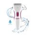 Conair Cordless Electric Dual Foil Shaver & Trimmer for Women - Body and Facial Hair Removal for Face, Ear/Nose, Eyebrows, Legs, and Bikini Lines - White/Pink - Buy Online on GoSupps.com