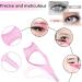5 in 1 Eyelash Applicator Tool Set - Portable Eyelash Curler & Tools for Women/Girls - Pink | International Shipping - Buy Online on GoSupps.com