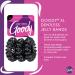 Goody Dentless Jelly Bands Elastic Hair Coils - Black - Medium to Thick Hair - 3 Count - Buy Online on GoSupps.com