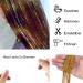 800 Glitter Hair Strands - 120cm Tinsel Extensions | Golden Lametta Hair Kit | Fairy Hair Accessories - Buy Online on GoSupps.com