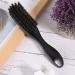 Beard Brush for Men - Long Handle Curved Mustache Brush Wooden Hair Cleaning Tool Black - Personal & Professional Use - Buy Online on GoSupps.com