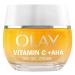 Olay Vitamin C Gel-Cr me de Jour Hydratante pour le Visage Soin AHA Niacinamide Pure 99% et Vitamine E. Soin clat: Anti-Taches Brunes Unifie Hydrate. Sans Effet Gras ou Collant. 50ml