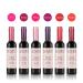 Wine Lip Tint Set - Long Lasting & Waterproof Formula in 6 Colors | Matte Lip Gloss Stain for Moisturizing & Non-Smudge Makeup - Buy Online on GoSupps.com