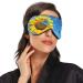 Haskirky Light Blocking Eye Mask - Adjustable Adult Men and Women | Perfect for Travel, Meditation, and Deep Sleep | Sunflower Flowers Design - Buy Online on GoSupps.com