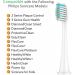 Asocrew Replacement Toothbrush Heads Compatible with Philips Sonicare for C1/C2/C3/G2 | Electric Brush Heads for Sonicare Plaque Control ProtectiveClean 4100/5100/6100 | HX9023-HX614XA - Buy Online on GoSupps.com
