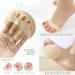 Daily Treasures Heel Pads & Foot Cushions - Reusable Anti-Slip Inserts for Shoes | Comfort for Men & Women | Blister Protection (Apricot & Black - Buy Online on GoSupps.com