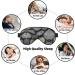SSIMOO Pebble Stone Eye Mask | Soft Breathable Sleep Eye Patch for Women | Perfect for Travel & Relaxation - Buy Online on GoSupps.com