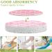 3-Pack Cleaning Kitchen Sponges Oval Pink Stripes Kitchen Cellulose Dishwashing Wood Pulp Cotton - Buy Online on GoSupps.com