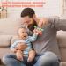 BPA-Free Baby Teething Toys for Babies 0-12 Months | Teething Relief Soft Chew Toy - Buy Online on GoSupps.com