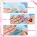 800 Pcs Colorful Lint Free Nail Wipes with Nail Gel Polish Remover Tools and Accessories - Buy Online on GoSupps.com