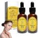 LOYOTICE 2PC Frankincense Resin Oil Infused Organic Black Seed Castor & Jojoba Oils for Face Anti-Aging Miracle Facial Moisturizer Anti-Wrinkles Natural Skincare Hydrates Skin(30ml)