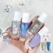 Pearl White Glitter Nail Polish Set Holographic Bule 2 in 1 Quick Dry Varnish Polish Set Silver Shimmer Mermaid Shell No Need Cure Nail Gel Long Lasting Cute DIY Nail Art at Home Gift for Girls - Buy Online on GoSupps.com