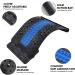 Spine Deck Back Stretcher for Lower Back - 4-Level Back Cracker in Black/Blue - Buy Online on GoSupps.com