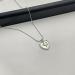 Oralgos Adjustable Love Shape Necklace - Tulip Heart Pendant Collarbone Chain | Elegant French Style Accessories for Women - Buy Online on GoSupps.com