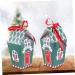 ifundom 10pcs Nougat Box Containers for Food Cookies Party Favors Paper Candy Bags Ornament Biscuit 19.5x9.5x7cm Green - Buy Online on GoSupps.com