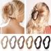 6PCS Large Jumbo Hair Claw Clips for Thick and Thin Hair | Strong Hold Matte Jaw Clips for Women | Non-Slip Neutral Design in Brown Color - Buy Online on GoSupps.com