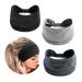 3Pcs Headbands for Women'S Hair Elastic Headband Women'S Hair Bands for Women Knotted Wide Scarfs Hairbands Elastic Fashion Yoga Hair Accessories for Women fnd Girls