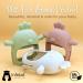 Infant Silicone Chicken Teething Mitten Glove - Prevent Finger Sucking | Teether Toy for Babies - Cream - Buy Online on GoSupps.com