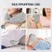 CONQUECO Shiatsu Neck and Back Massager with Heat - Rechargeable Cordless Soft 3D Kneading Beads for Pain Relief - Perfect Gift for Cervical Relaxation at Home or Office - Buy Online on GoSupps.com