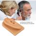 Flexible Silicone Right Ear Model for Teaching, Ear Picking, and Piercing - Waterproof & Realistic Simulation Display Accessory - Buy Online on GoSupps.com