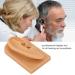 Dauerhaft Flexible Silicone Right Ear Model - Ideal for Display, Prevents Damage - Clear Structure - Buy Online on GoSupps.com