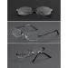 Buy Edgun Photochrome Progressive Multifocus Reading Glasses | UV400 Sun Readers for Men & Women | Black Size +250 - Buy Online on GoSupps.com