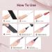 VANREESA Gel Nail Polish Kit with 36W UV LED Lamp - 12 Colors Set with Manicure Tools - Nail Gel Starter Set for Women - Royal Blue and Baby Pink - Buy Online on GoSupps.com